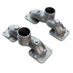 Set of manifolds for pipe connection