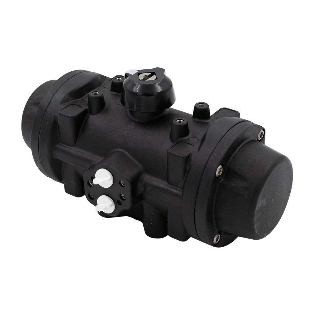 Actuator for 4way valve DN80