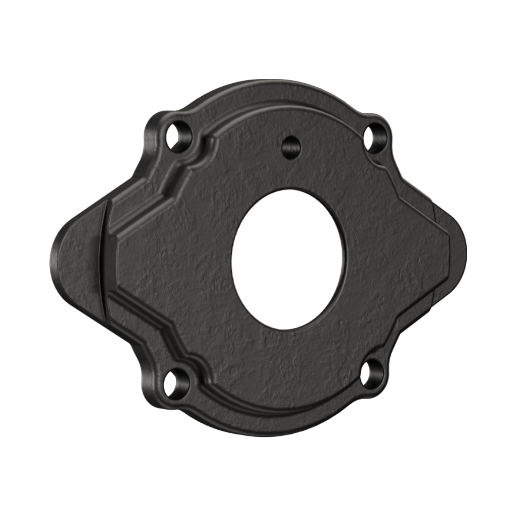 Bearing cover shaft end