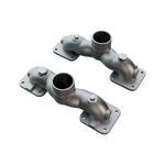 Set of manifolds for pipe connection