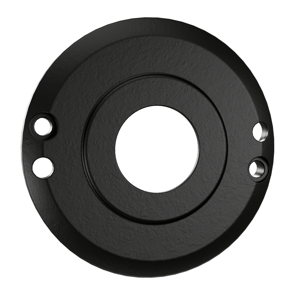 Bearing cover shaft end