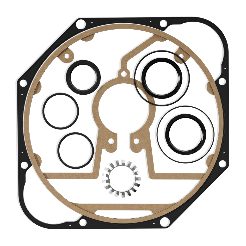 Set of gaskets